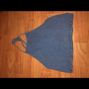 Hollister Halter Crop Top